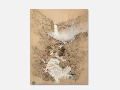 Tequendama Falls near Bogotá, Colombia (1853) Art Print mockup - A_d55-V1-PC_AP-SS_1-PS_5x7-C_def