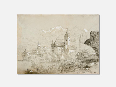 Castle of Spiez, Lake Thun (1841) Art Print mockup - A_d42-V1-PC_AP-SS_1-PS_5x7-C_def