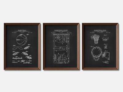 Basketball Patent Print Set of 3 mockup - A_t10066-V1-PC_F+WA-SS_3-PS_11x14-C_cha