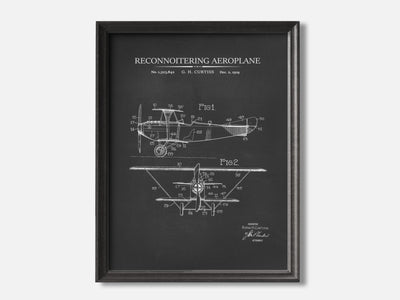 Vintage Airplane Patent Print mockup - A_to1-V1-PC_F+B-SS_1-PS_5x7-C_cha variant