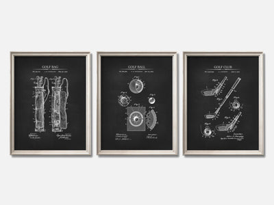 Golf Patent Print Set of 3 mockup - A_t10028-V1-PC_F+O-SS_3-PS_11x14-C_cha variant