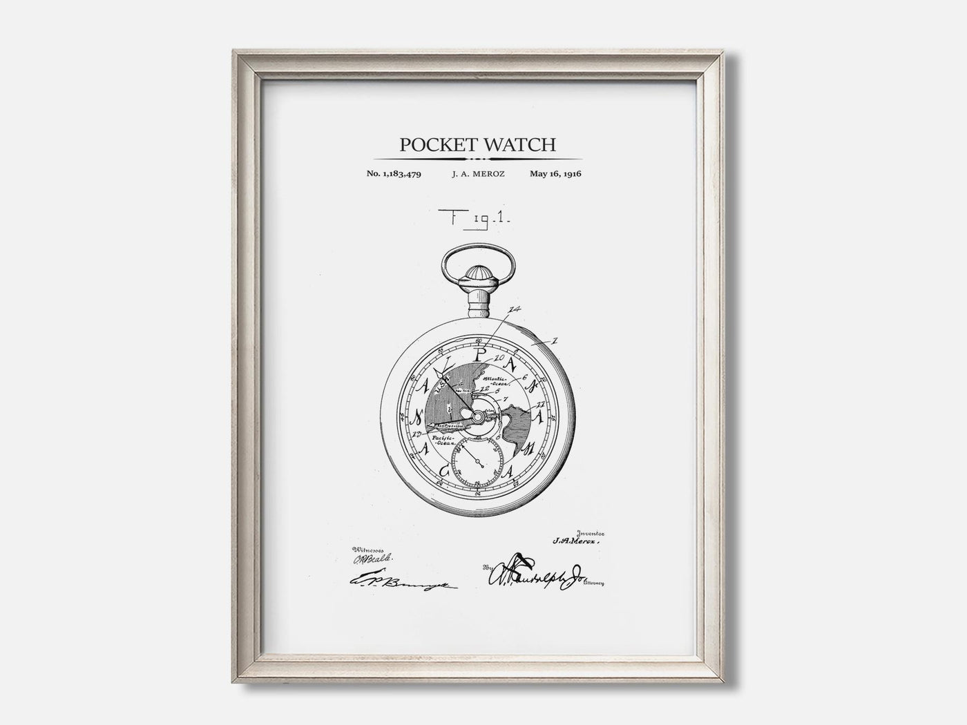 Pocket Watch Patent Print mockup - A_to6-V1-PC_F+O-SS_1-PS_5x7-C_whi variant