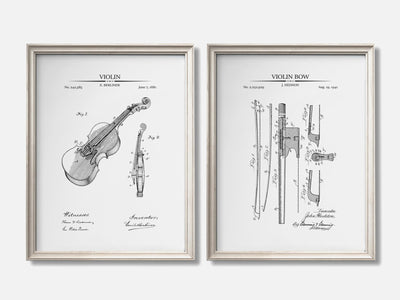 Violin Patent Print Set of 2 mockup - A_t10079-V1-PC_F+O-SS_2-PS_11x14-C_whi variant