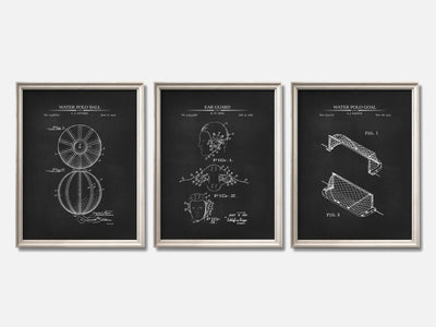 Water Polo Patent Print Set of 3 mockup - A_t10122-V1-PC_F+O-SS_3-PS_11x14-C_cha variant