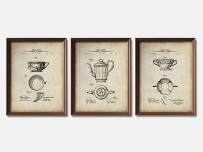 Victorian Tea Party - Patent Print Set of 3 mockup - A_t10069-V1-PC_F+WA-SS_3-PS_11x14-C_par variant