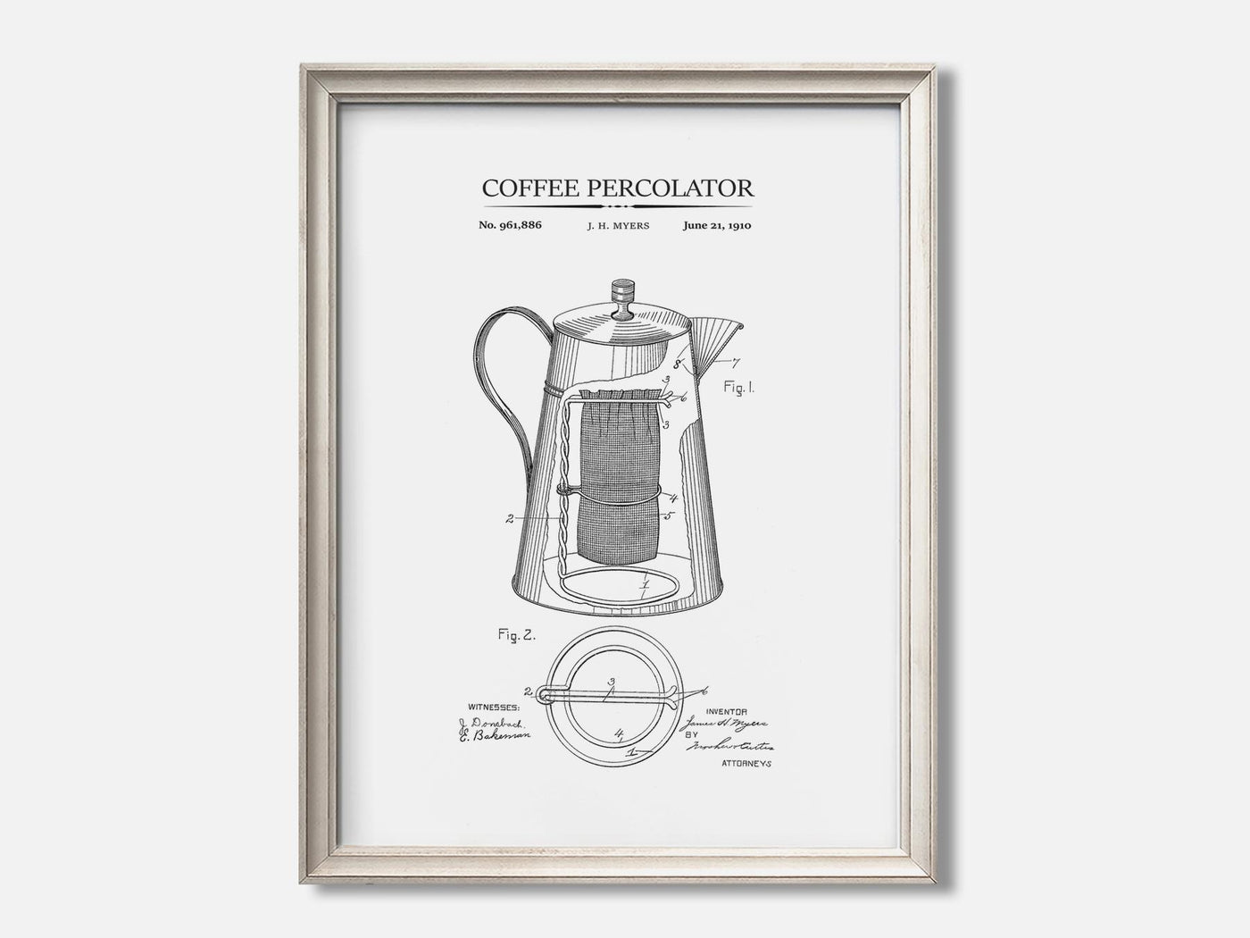 Coffee Percolator Patent Print mockup - A_t10002.1-V1-PC_F+O-SS_1-PS_5x7-C_whi variant