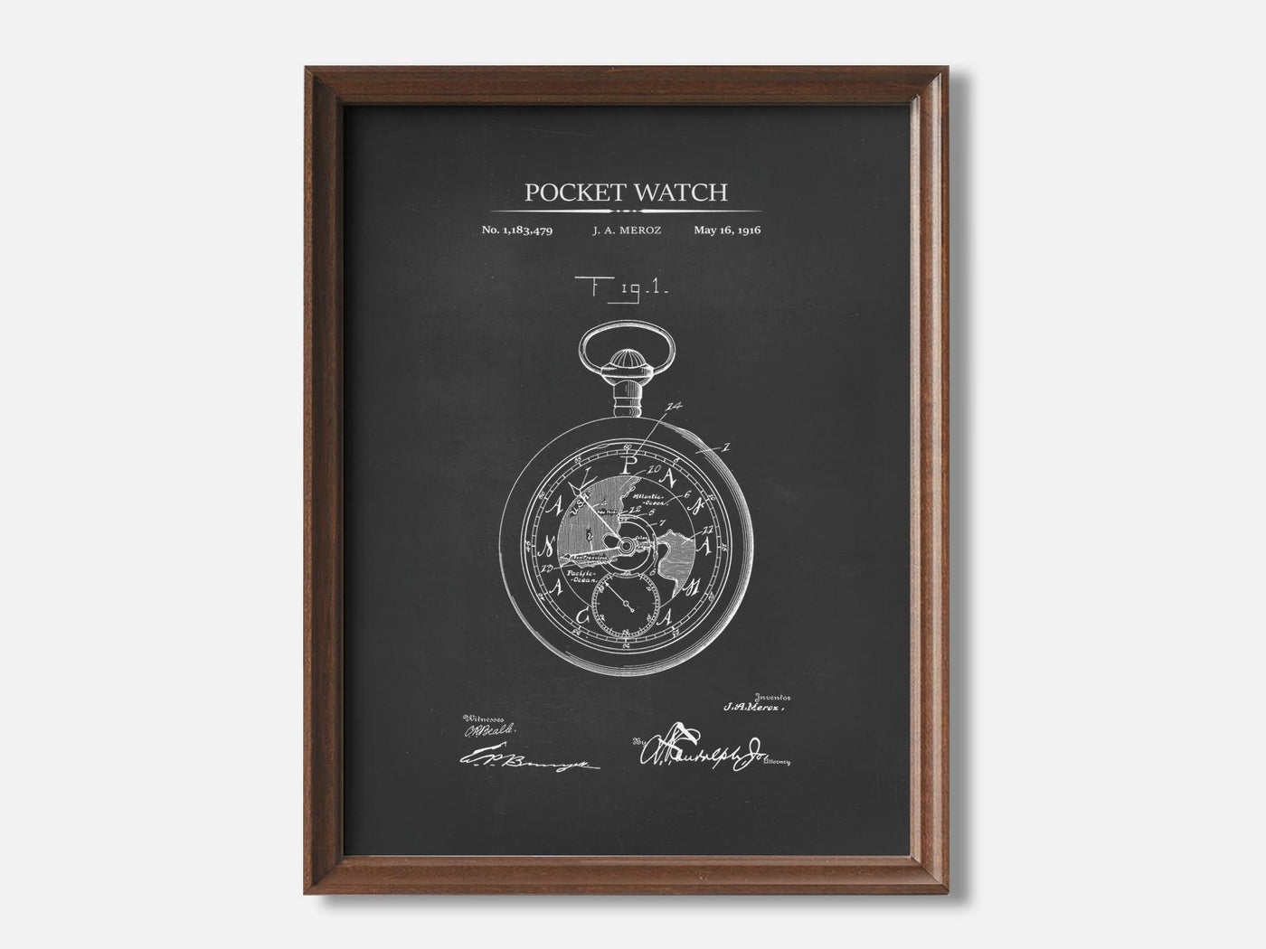 Pocket Watch Patent Print mockup - A_to6-V1-PC_F+WA-SS_1-PS_5x7-C_cha variant