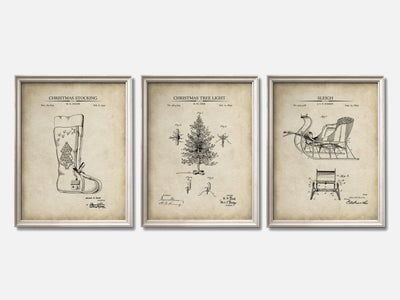 Christmat Patent Print Set of 3 mockup - A_t10019-V1-PC_F+O-SS_3-PS_11x14-C_par variant