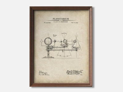 Planetarium Patent Print mockup - A_t10128.2-V1-PC_F+WA-SS_1-PS_5x7-C_par variant