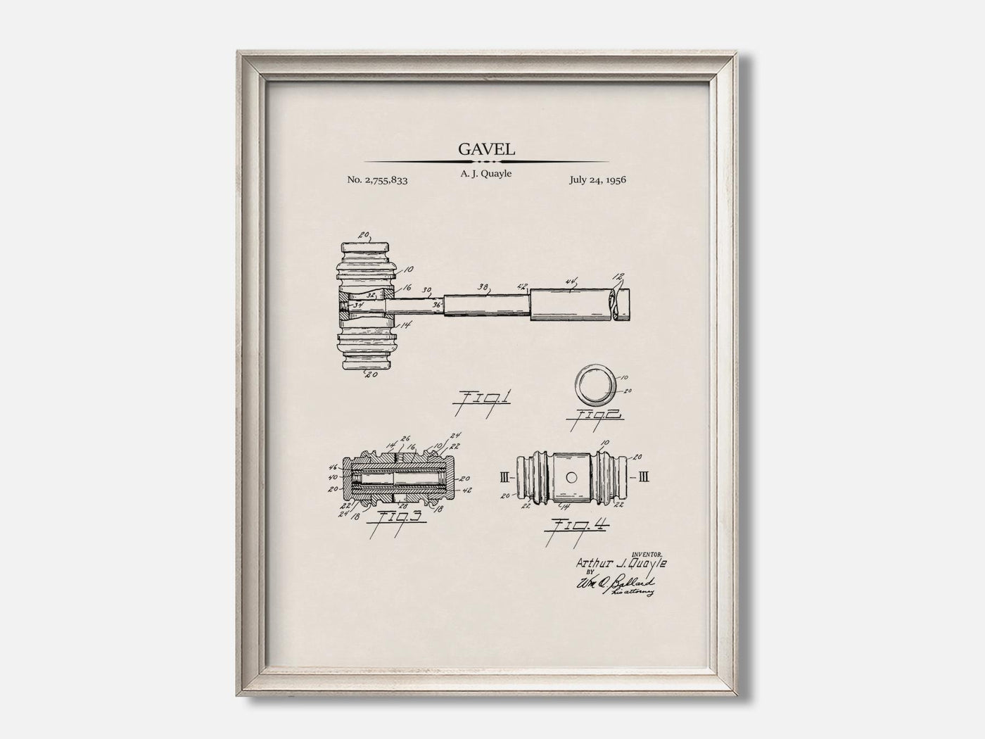 Gavel 1 Oat - Ivory mockup