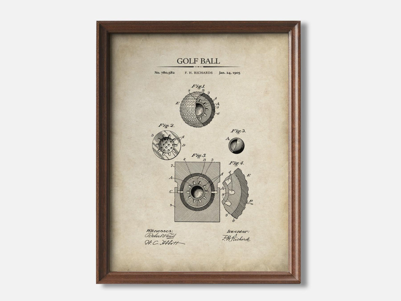 Golf Ball Patent Print mockup - A_t10028.2-V1-PC_F+WA-SS_1-PS_5x7-C_par