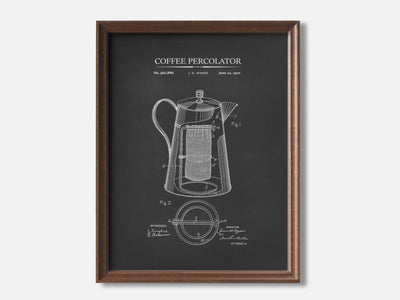 Coffee Percolator Patent Print mockup - A_t10002.1-V1-PC_F+WA-SS_1-PS_5x7-C_cha variant