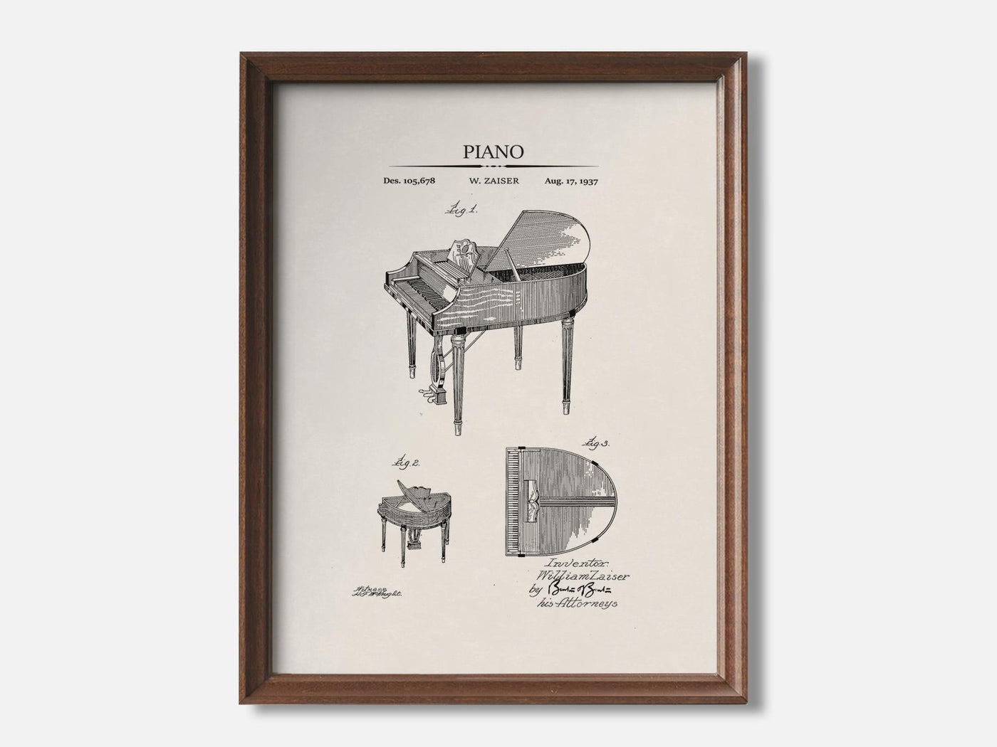 Piano Patent Art Print mockup - A_t10117.1-V1-PC_F+WA-SS_1-PS_5x7-C_ivo variant