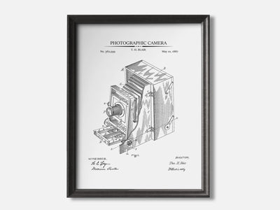 Antique Camera Patent Print mockup - A_t10016.1-V1-PC_F+B-SS_1-PS_5x7-C_whi variant