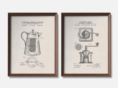 Coffee Patent Prints - Set of 2 mockup - A_t10002-V1-PC_F+WA-SS_2-PS_11x14-C_ivo variant