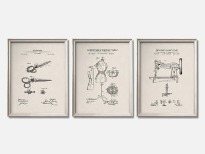Sewing Patent Print Set of 3 mockup - A_t10043-V1-PC_F+O-SS_3-PS_11x14-C_ivo variant