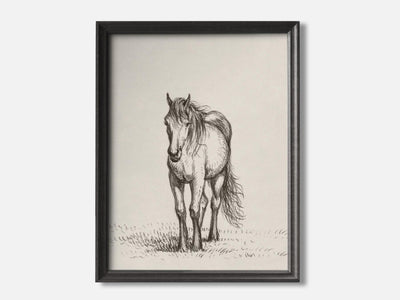 Standing horse (1816) Art Print mockup - A_d3-V1-PC_F+B-SS_1-PS_5x7-C_def variant