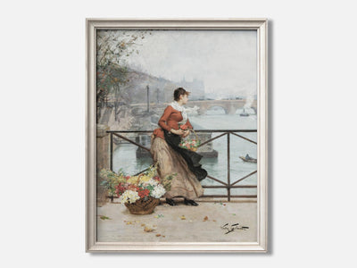 The Flower Vendor On The Pont Des Arts, Paris Art Print mockup - A_p54-V1-PC_F+O-SS_1-PS_5x7-C_def variant