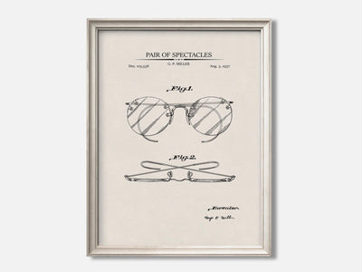 Pair of Spectacles 1 Oat - Ivory mockup