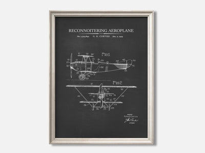 Vintage Airplane Patent Print mockup - A_to1-V1-PC_F+O-SS_1-PS_5x7-C_cha variant