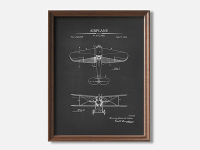Vintage Airplane Patent Print mockup - A_t10118.2-V1-PC_F+WA-SS_1-PS_5x7-C_cha