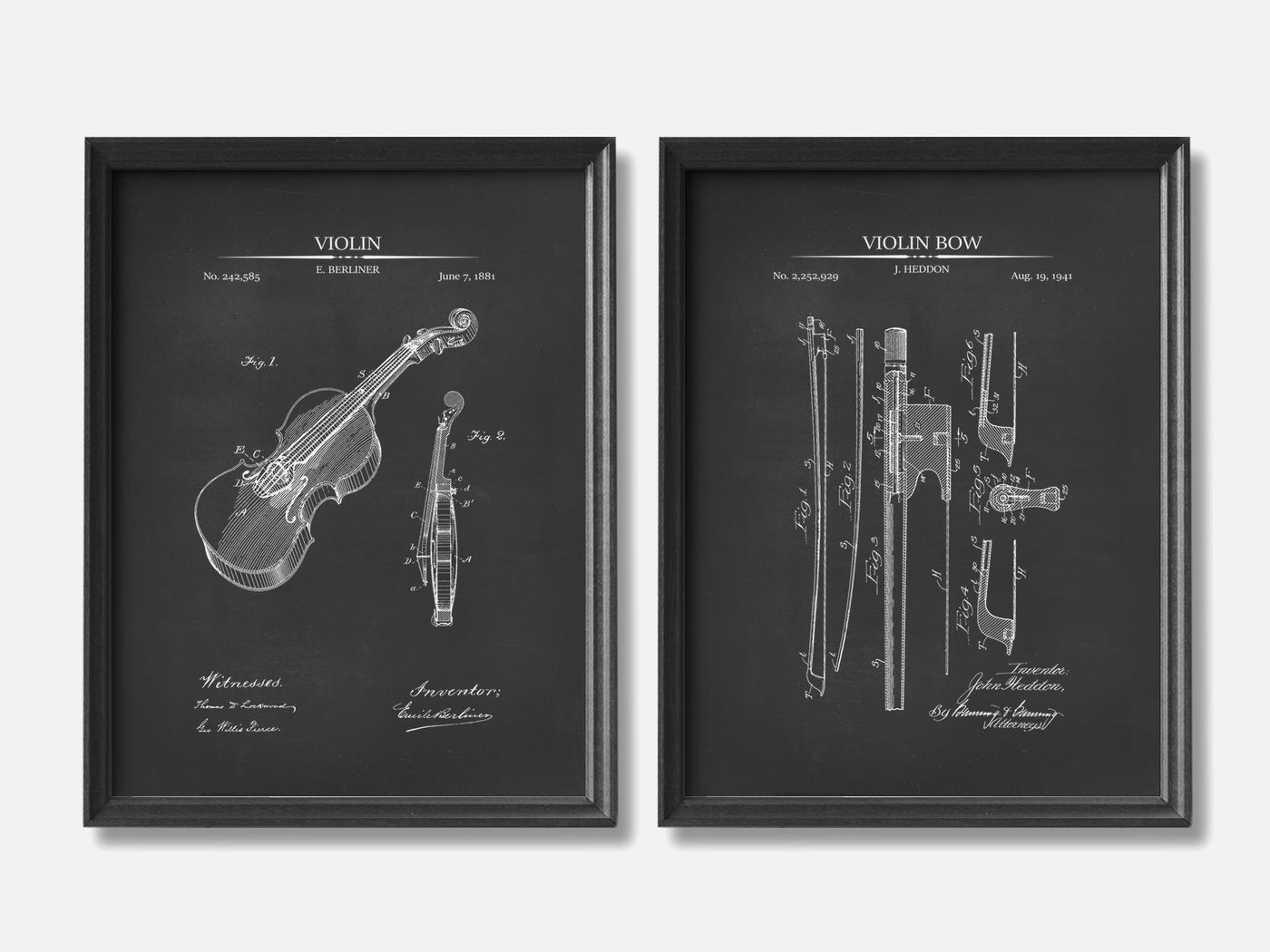 Violin Patent Print Set of 2 mockup - A_t10079-V1-PC_F+B-SS_2-PS_11x14-C_cha variant