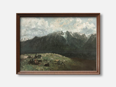 Panoramic View of the Alps, Les Dents du Midi (1877) Art Print mockup - A_p185-V1-PC_F+WA-SS_1-PS_5x7-C_def
