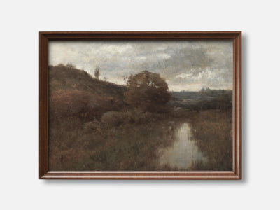 Autumn Landscape and Pool (1870s-1880s) Art Print mockup - A_p30-V1-PC_F+WA-SS_1-PS_5x7-C_def