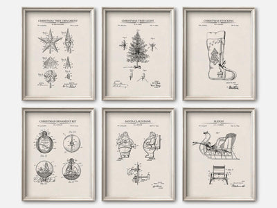 Christmas Patent Print Set of 6 mockup - A_t10126-V1-PC_F+O-SS_6-PS_5x7-C_ivo