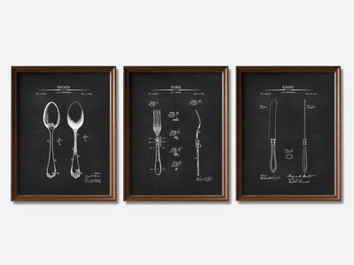 Dining Room Patent Print Set of 3 mockup - A_t10021-V1-PC_F+WA-SS_3-PS_11x14-C_cha variant