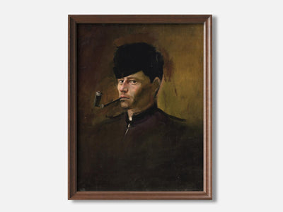Dandy in Fur Cap with Pipe (1877–1880) Art Print mockup - A_p338-V1-PC_F+WA-SS_1-PS_5x7-C_def variant