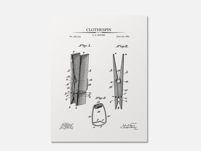 Clothespin Patent Print mockup - A_t10007.1-V1-PC_AP-SS_1-PS_5x7-C_whi