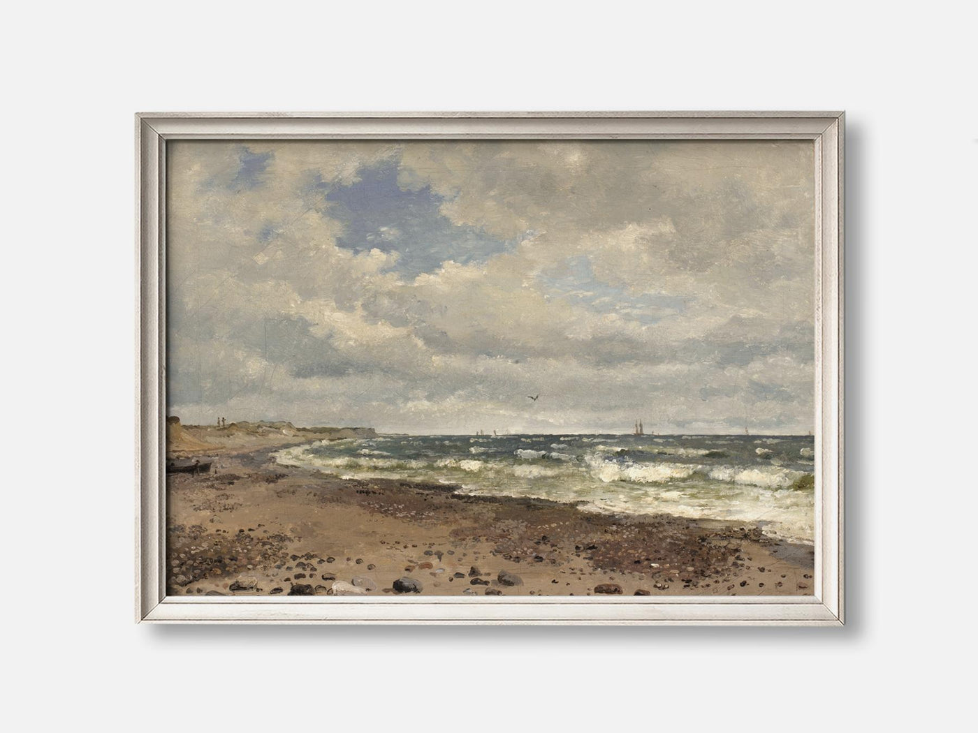 A Beach with Dunes. The West Coast of Jutland Art Print mockup - A_p18-V1-PC_F+O-SS_1-PS_5x7-C_def