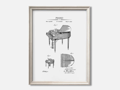 Piano Patent Art Print mockup - A_t10117.1-V1-PC_F+O-SS_1-PS_5x7-C_whi variant