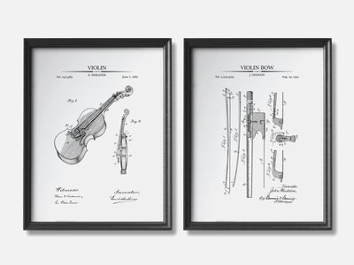 Violin Patent Print Set of 2 mockup - A_t10079-V1-PC_F+B-SS_2-PS_11x14-C_whi variant