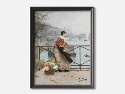 The Flower Vendor On The Pont Des Arts, Paris Art Print mockup - A_p54-V1-PC_F+B-SS_1-PS_5x7-C_def variant