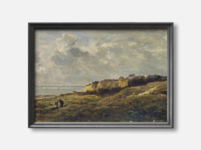 Coastal Landscape in Normandy (Villerville-sur-Mer) (1868) Art Print mockup - A_p242-V1-PC_F+B-SS_1-PS_5x7-C_def variant