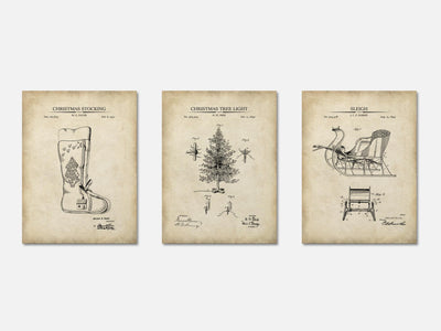 Christmat Patent Print Set of 3 mockup - A_t10019-V1-PC_AP-SS_3-PS_11x14-C_par