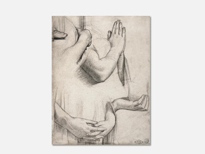 Study of Hands (1842) Art Print mockup - A_d47-V1-PC_AP-SS_1-PS_5x7-C_def variant