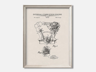 Internal Combustion Engine 1 Oat - Ivory mockup