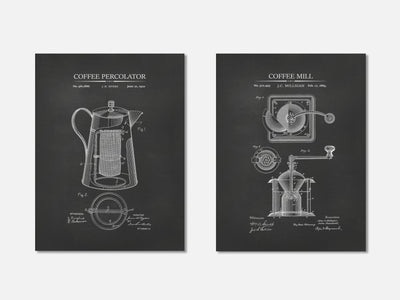 Coffee Patent Prints - Set of 2 mockup - A_t10002-V1-PC_AP-SS_2-PS_11x14-C_cha variant