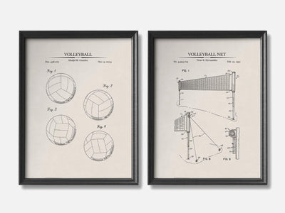 Volleyball Patent Print Set of 2 mockup - A_t10107-V1-PC_F+B-SS_2-PS_11x14-C_ivo variant