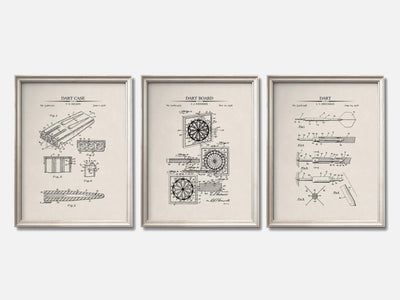 Darts Patent Print Set of 3 mockup - A_t10073-V1-PC_F+O-SS_3-PS_11x14-C_ivo variant