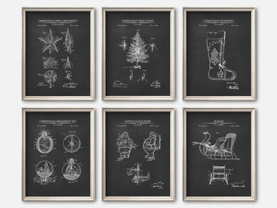 Christmas Patent Print Set of 6 mockup - A_t10126-V1-PC_F+O-SS_6-PS_5x7-C_cha variant