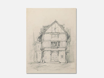 House (c. 1835-1840) 1 Unframed mockup