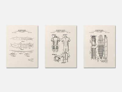 Surfing Patent Print Set of 3 mockup - A_t10068-V1-PC_AP-SS_3-PS_11x14-C_ivo variant