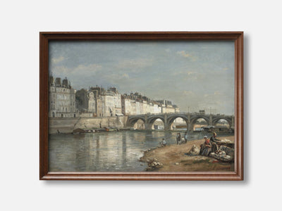 Pont de la Tournelle (Paris, 1862) Art Print mockup - A_p79-V1-PC_F+WA-SS_1-PS_5x7-C_def variant