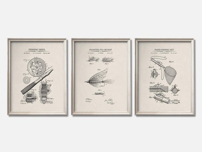 Fishing Patent Print Set of 3 mockup - A_t10071-V1-PC_F+O-SS_3-PS_11x14-C_ivo variant