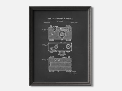 Vintage Camera Patent Print mockup - A_t10016.2-V1-PC_F+B-SS_1-PS_5x7-C_cha variant