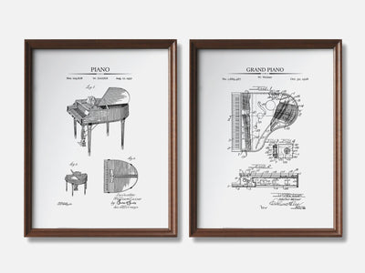 Piano Patent Print Set of 2 mockup - A_t10117-V1-PC_F+WA-SS_2-PS_11x14-C_whi variant